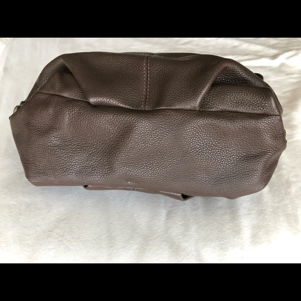 Coach Women's Dark Brown Leather Shoulder Bag - Picture 4 of 7